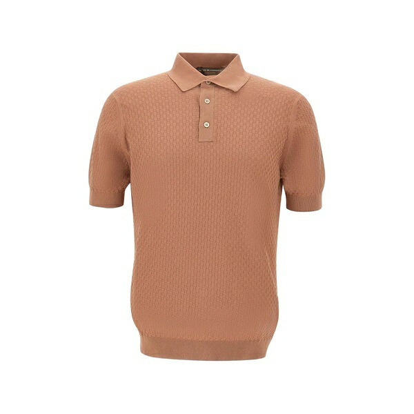 フィリッポ デ ラウレンティス メンズ ポロシャツ トップス Short-sleeve polo shirt Pink｜asty