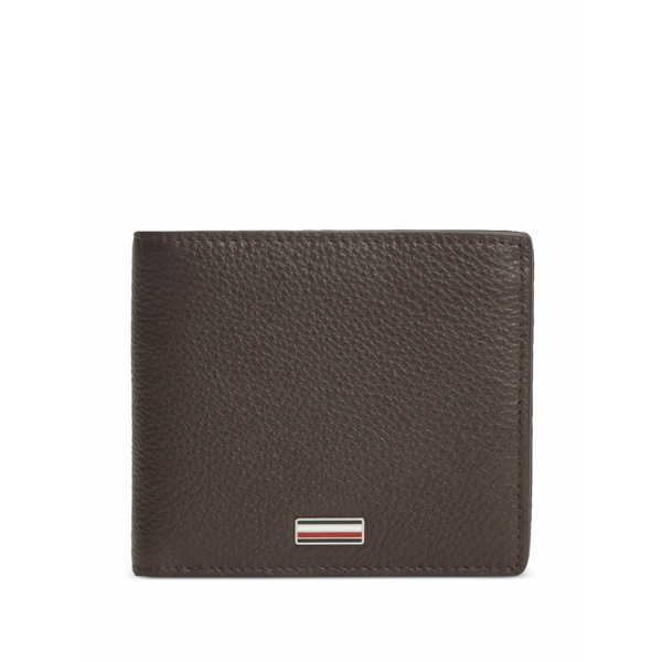トミー ヒルフィガー メンズ 財布 アクセサリー Leather wallet Brown｜asty