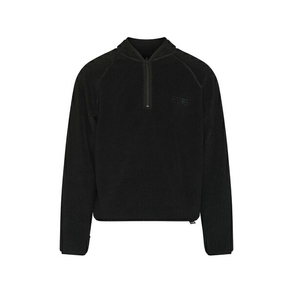 マルタンマルジェラ メンズ パーカー・スウェットシャツ アウター Reversible teddy fleece sweatshirt Black｜asty
