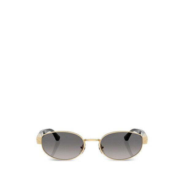 ペルソル メンズ サングラス・アイウェア アクセサリー Oval-frame sunglasses Gold｜asty
