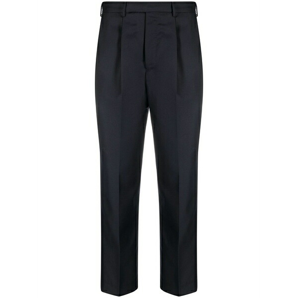 PTトリノ メンズ カジュアルパンツ ボトムス Slim-cut leg trousers Blue｜asty