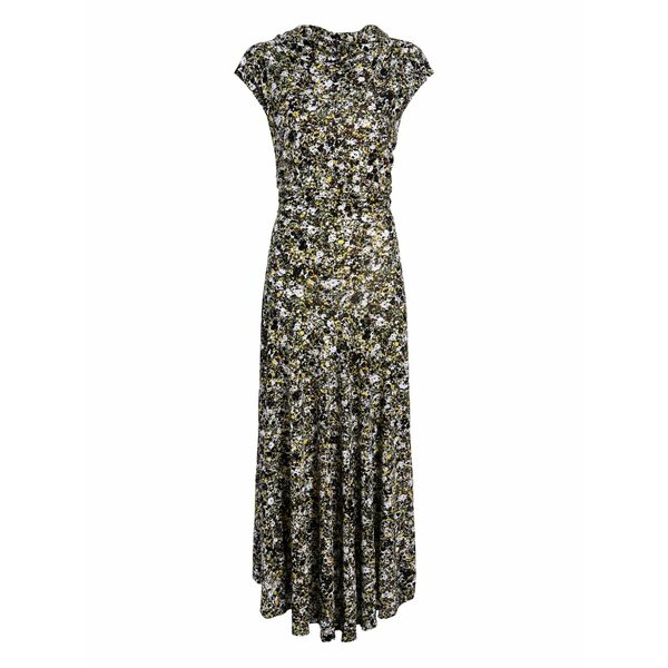 プロエンザショラー レディース ワンピース トップス Tamara printed midi dress Black｜asty