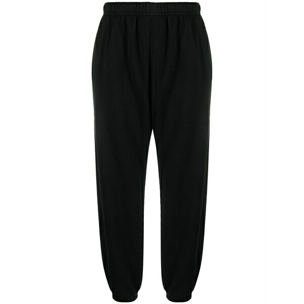ディースクエアード レディース カジュアルパンツ ボトムス Logo-print cotton track trousers Black｜asty