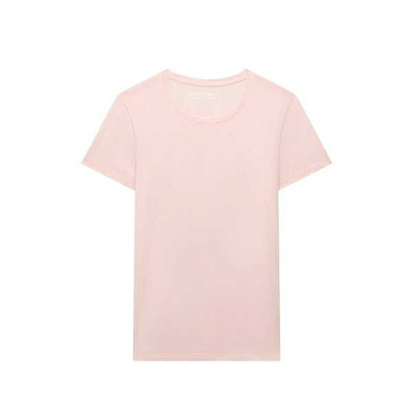 アナザー トゥモロー レディース Tシャツ トップス Crew-neck t-shirt Pink|asty