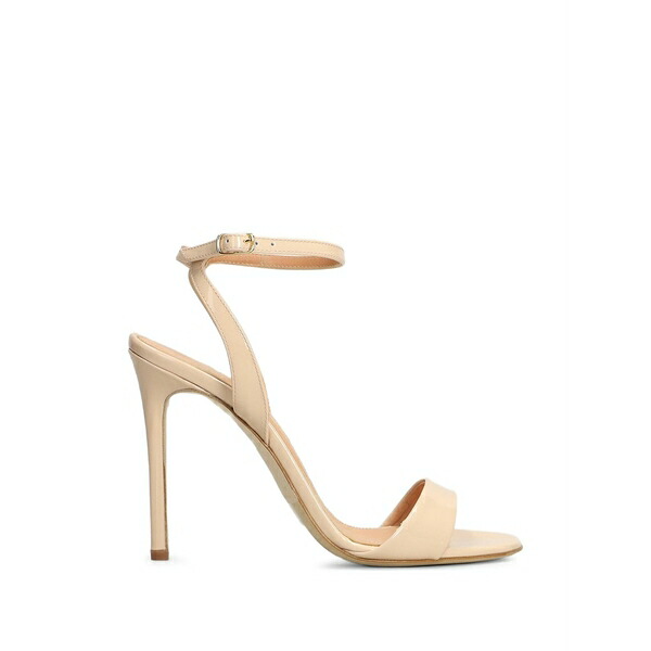 ザ・セラー レディース サンダル シューズ Patent-leather ankle-strap sandals Neutrals|asty