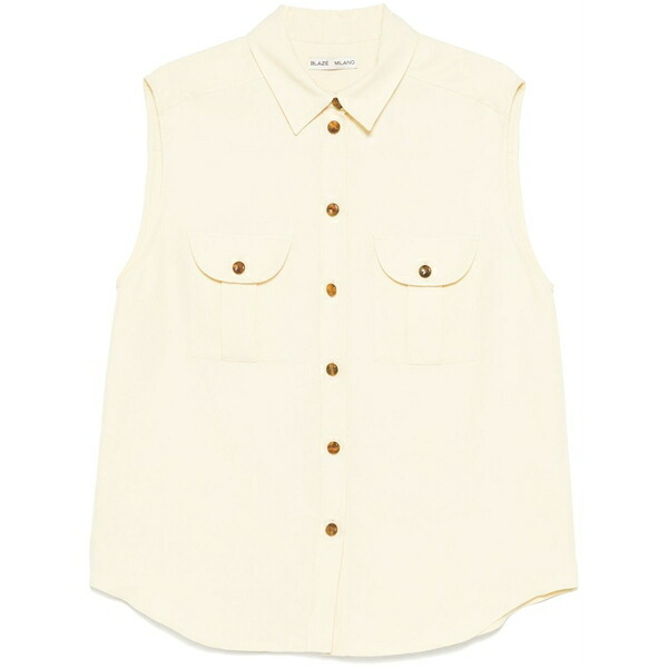 ブレイズ ミラノ レディース シャツ トップス Savannah shirt Yellow｜asty