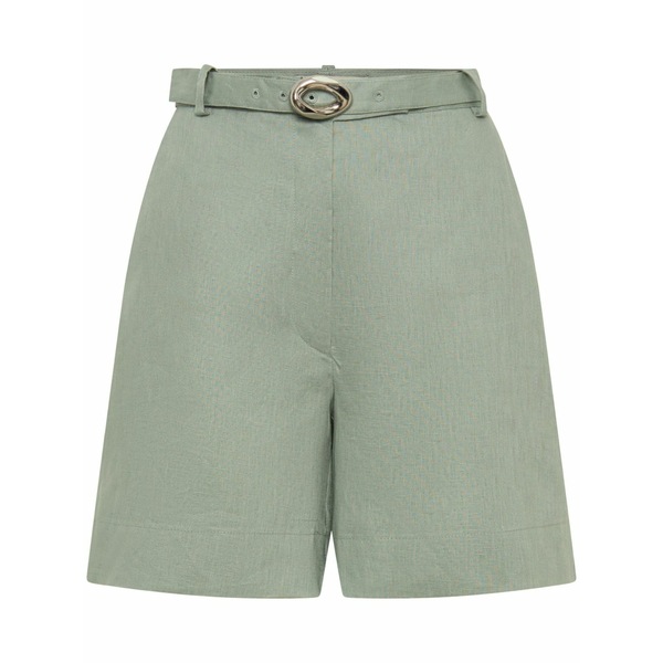 ニコラスカークウッド レディース 心地好いズボン下 ボトムス Lavinia linen shorts Green レディースファッション-パンツ