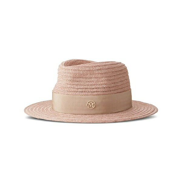 メゾンミッシェル  レディース かぶり笠 添え物 Andre fedora hat Neutrals