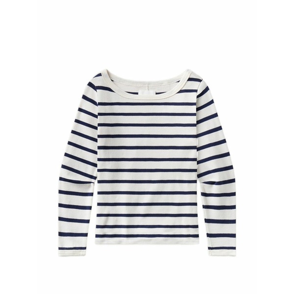 シチズンズ オブ 人間らしさ レディース プルオーバー トップス Slim-cut t-shirt White