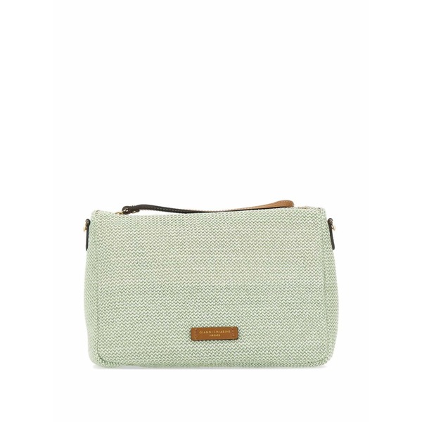 ジャンニ・キアリーニ レディース クラッチペダル御徒面子 御徒面子 Nora clutch bag Green