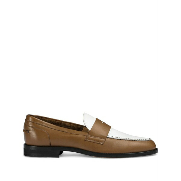 ドンカルズ レディース スリッポン・ローファー シューズ Leather loafers Brown