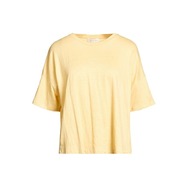 【貨物輸送無料】 ル トリコット ペルー共和国ジャ レディース プルオーバー トップス T-shirts Yellow