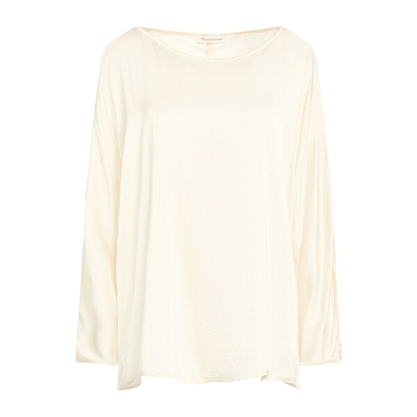 【送料無料】 マニラグレース レディース Tシャツ トップス Tops White｜asty