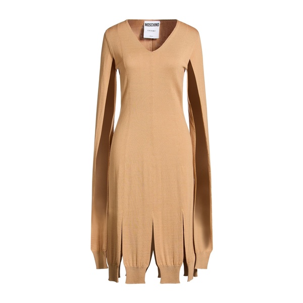 【送料無料】 モスキーノ レディース ワンピース トップス Midi dresses Beige|asty