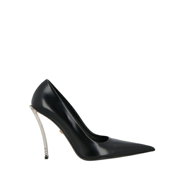 【貨物輸送無料】 ヴェルサーチ レディース パンプス シューズ Pumps Black
