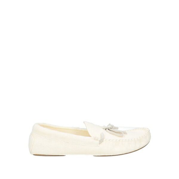 【貨物輸送無料】 ザロウ レディース スリッポン・ローファー シューズ Loafers White