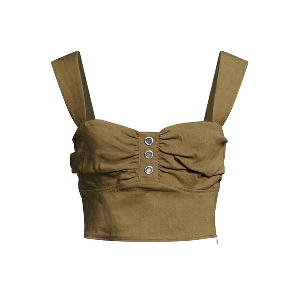 【送料無料】 ピンコ レディース Tシャツ トップス Tops Green｜asty
