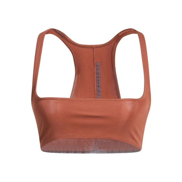 【送料無料】 リックオウエンス レディース Tシャツ トップス Tops Brown|asty
