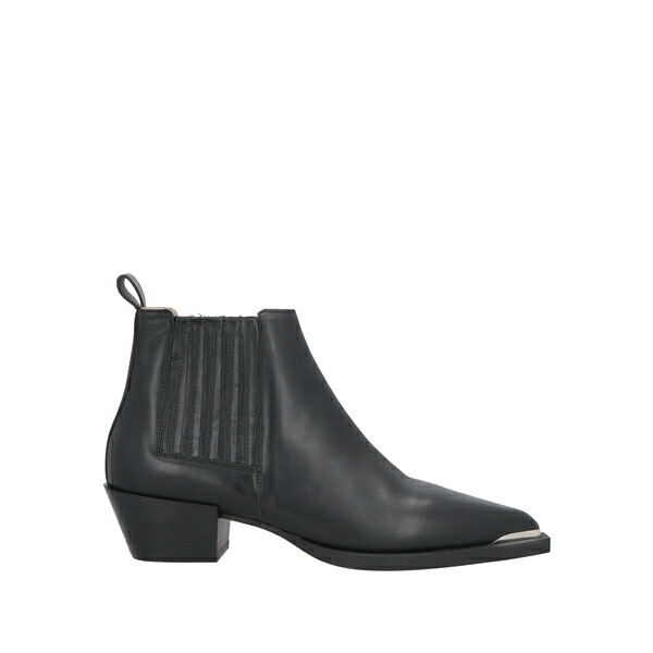 【貨物輸送無料】 コペンハーゲン 制作室 レディース ブーツ シューズ Ankle boots Black