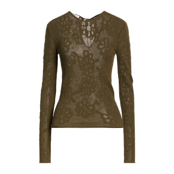 【貨物輸送無料】 セシリー・バンセン レディース 編み物\u0026スウェーター アウター Sweaters Green