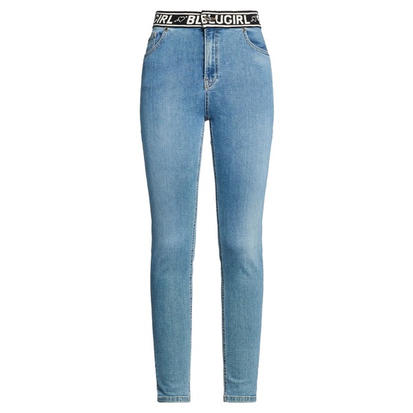 【送料無料】 ブルマリン レディース デニムパンツ ボトムス Jeans Blue｜asty
