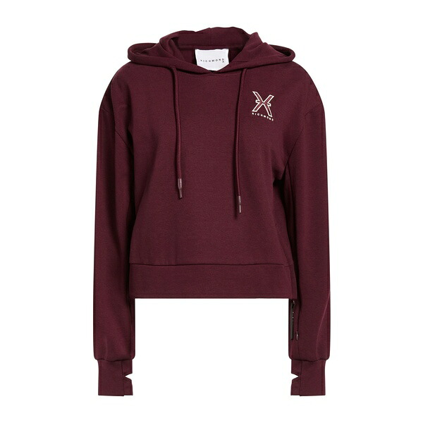 【送料無料】 ジョン リッチモンド レディース パーカー・スウェットシャツ アウター Sweatshirts Red|asty