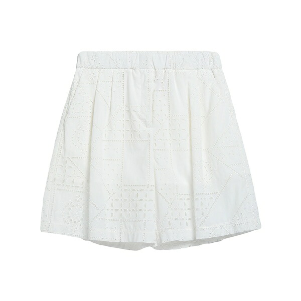 【貨物輸送無料】 エムエスジイエム レディース 心地好いズボン下 ボトムス Shorts \u0026 Bermuda Shorts White