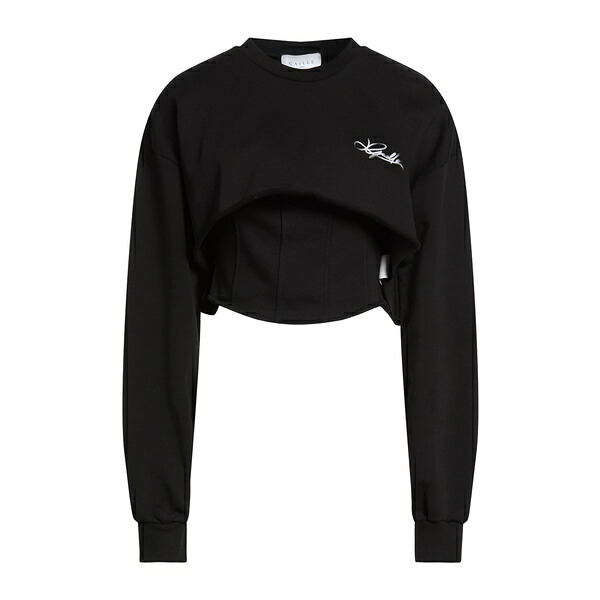 【貨物輸送無料】 ガレパリ レディース パーカー・スウェットシャツ アウター Sweatshirts Black