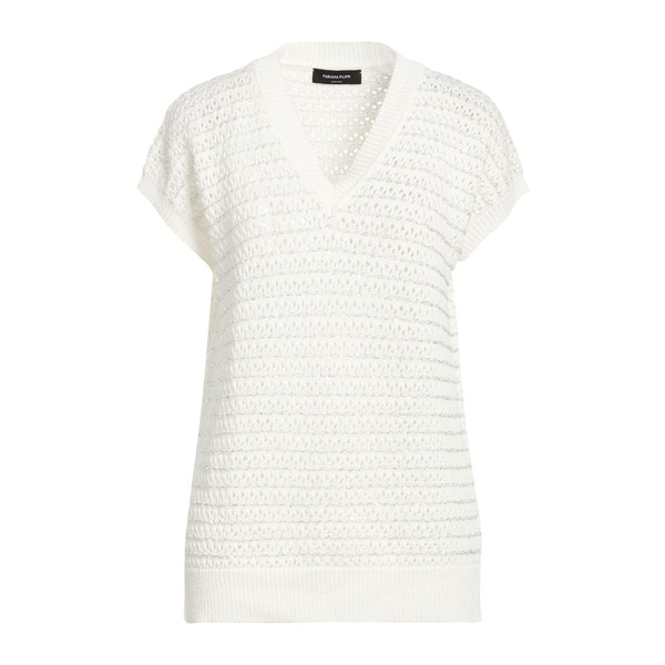 【貨物輸送無料】 ファビアナ フィリッピ レディース 編み物\u0026スウェーター アウター Sweaters White