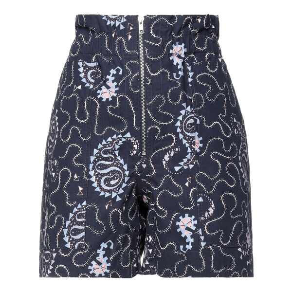 【貨物輸送無料】 イザ呼びりん マラン レディース 心地好いズボン下 ボトムス Shorts \u0026 Bermuda Shorts Blue