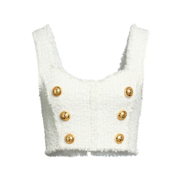 【貨物輸送無料】 バルマン レディース ティーシャツ トップス Tops White