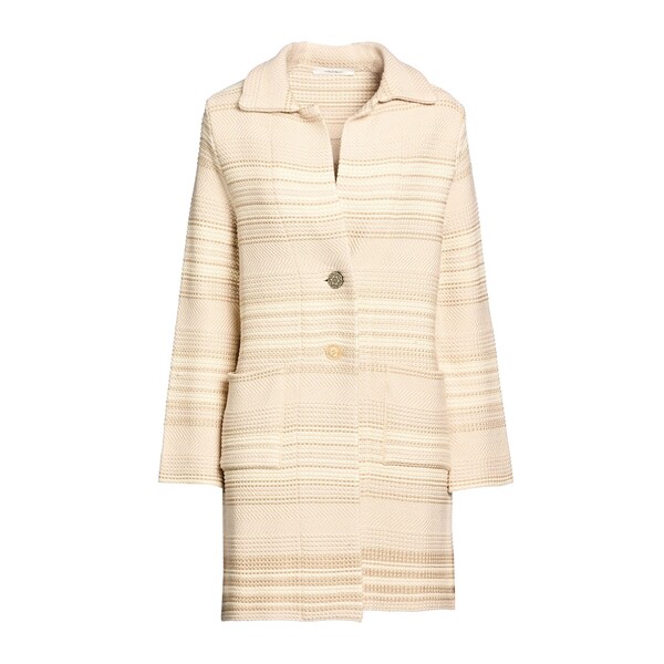 【送料無料】 マリパルミ レディース ジャケット＆ブルゾン アウター Coats Beige｜asty