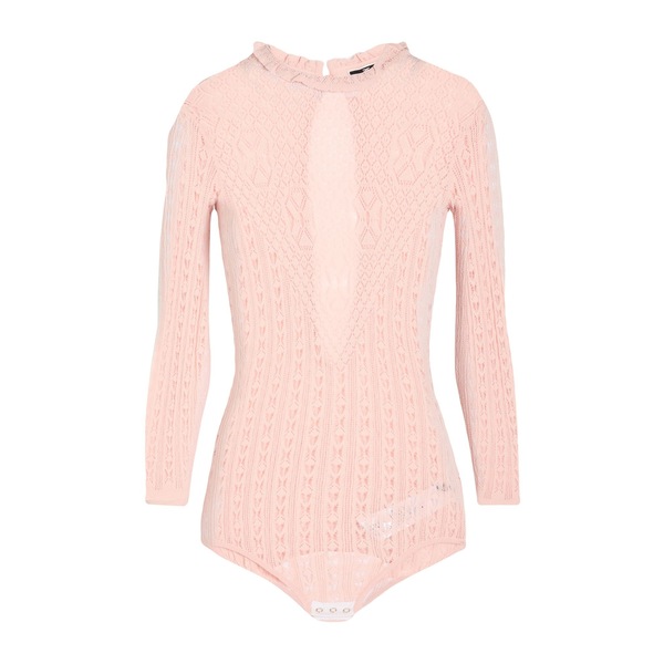 【貨物輸送無料】 エリザベスフランキ レディース ティーシャツ トップス Bodysuits Pink Tシャツ・カットソー-トップス-レディースファッション