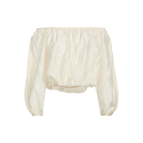 【送料無料】 ル ストレーゲ レディース Tシャツ トップス Tops White|asty