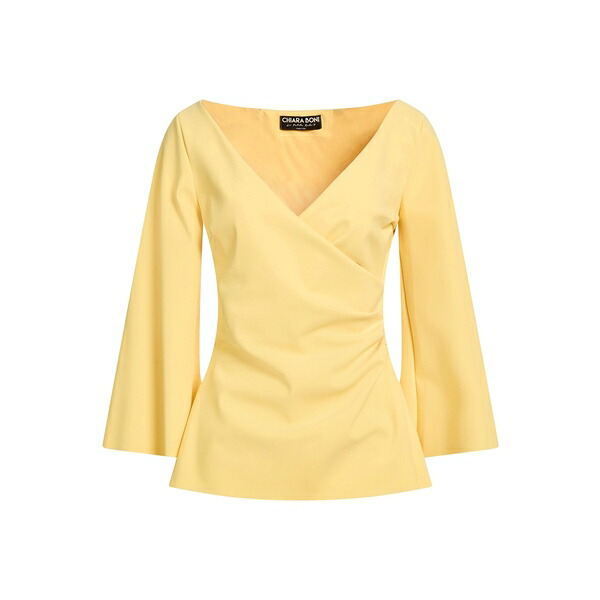 【送料無料】 チアラ・ボニ・プティ・ローブ レディース Tシャツ トップス Tops Yellow|asty