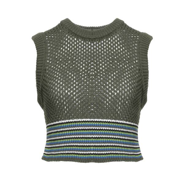 【送料無料】 エイト・ピーエム レディース Tシャツ トップス Tops Green｜asty 16,775円