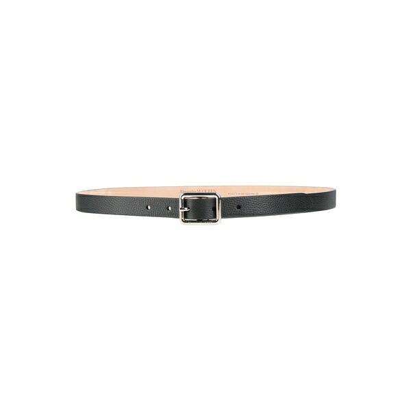 【貨物輸送無料】 マックイーン レディース 胴締め 佩び物 Belts Black