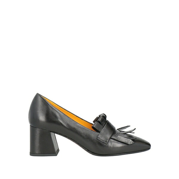 【貨物輸送無料】 パンパノウサギ ビーニ レディース スリッポン・ローファー シューズ Loafers Black