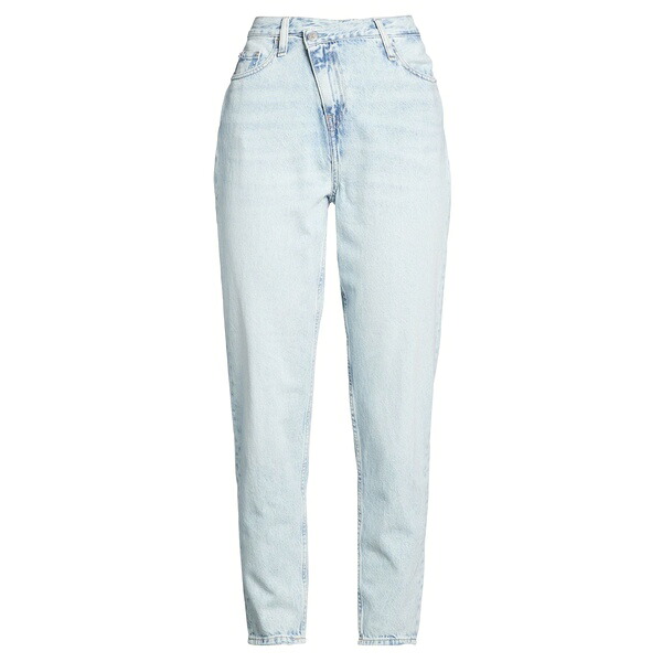 【送料無料】 カルバンクライン レディース デニムパンツ ボトムス Jeans Blue|asty