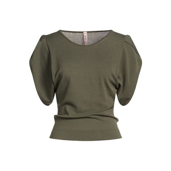 【貨物輸送無料】 アントニオ・マラス レディース 編み物\u0026スウェーター アウター Sweaters Green