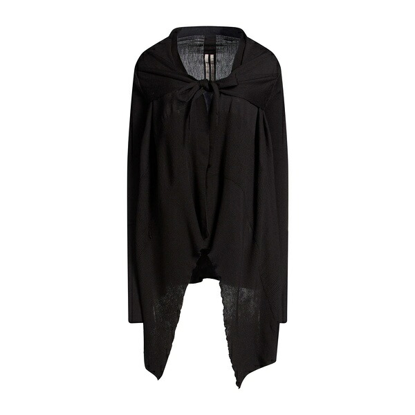 【貨物輸送無料】 リックオウエンス レディース ジレー アウター Cardigans Black