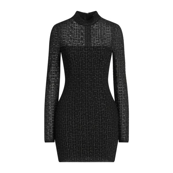 【貨物輸送無料】 バルマン レディース 衣裳 トップス Mini dresses Black