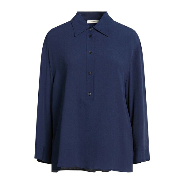【送料無料】 スローウエア レディース シャツ トップス Shirts Blue