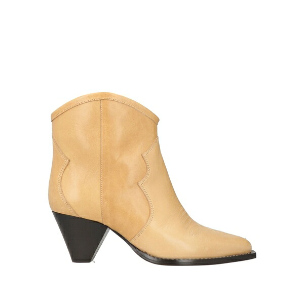 【貨物輸送無料】 イザ呼びりん マラン レディース ブーツ シューズ Ankle boots Beige