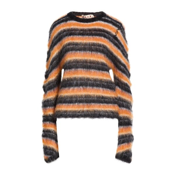 【貨物輸送無料】 マルニ レディース 編み物\u0026スウェーター アウター Sweaters Orange
