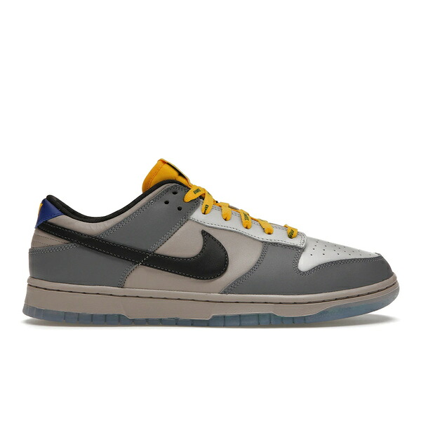 Nike ナイキ メンズ スニーカー  【Nike Dunk Low North Carolina A\u0026T】  大きさ US_11.5(29.5糎) Cool Grey/Yellow-Blue-Black-Sail