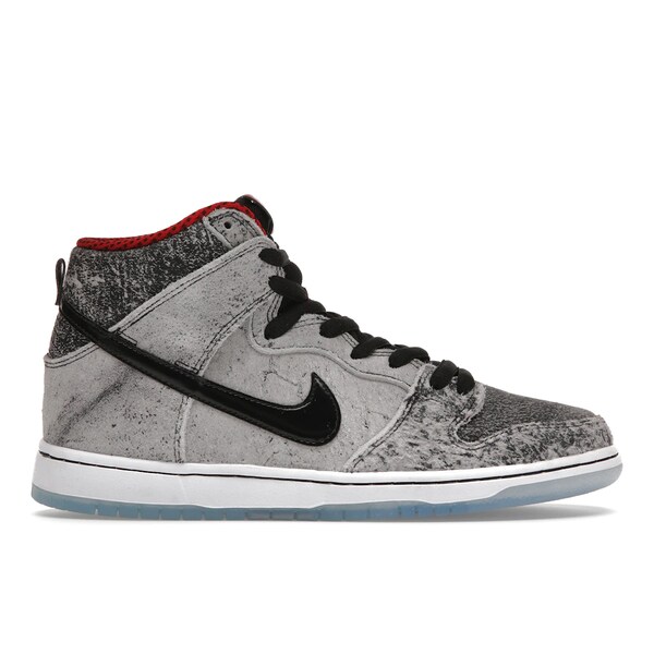 Nike ナイキ メンズ スニーカー  【Nike SB Dunk High Salt Stain】  大いさ US_8(26.0珊) Black / Gym Red / Black 靴-スニーカー