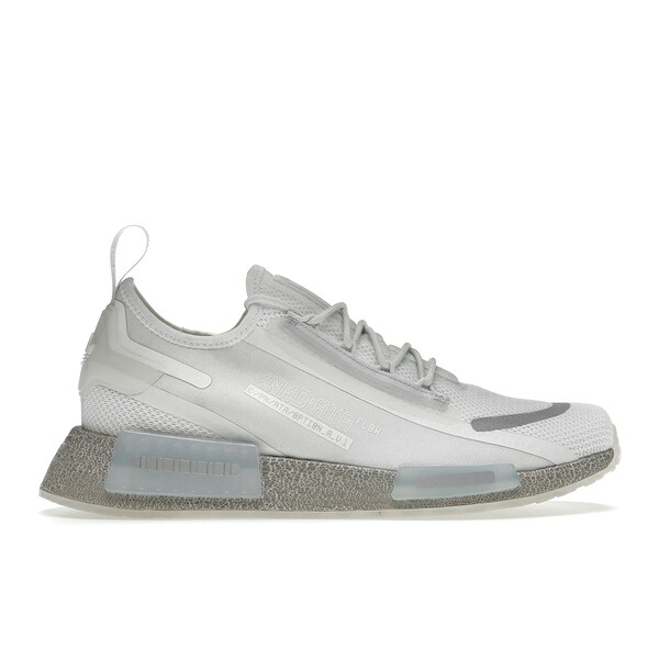 adidas アディダス メンズ スニーカー 【adidas NMD R1 Spectoo White Silver Metallic】 サイズ US_7.5(25.5cm) Cloud White/Crystal White/Silver Metallic|asty