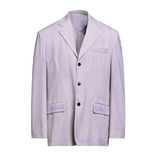【送料無料】 エムエスジイエム メンズ ジャケット＆ブルゾン アウター Blazers Purple｜asty
