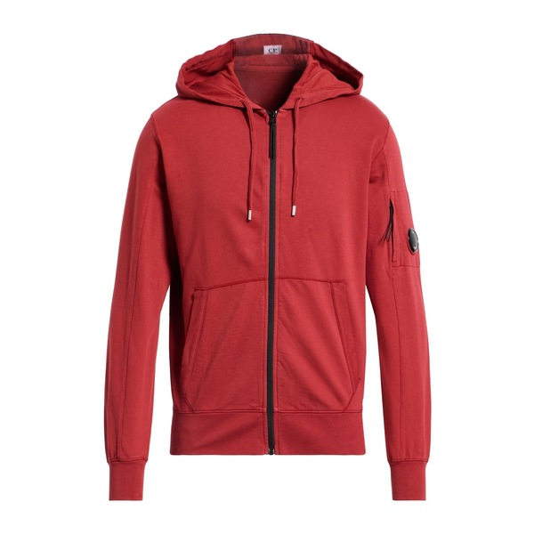 【送料無料】 シーピーカンパニー メンズ パーカー・スウェットシャツ アウター Sweatshirts Red